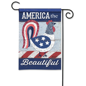 America the Beautiful Garden Flag