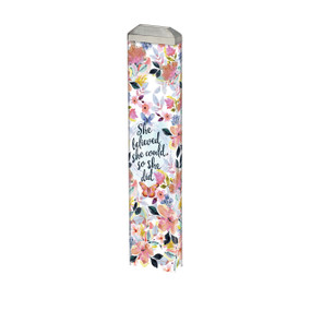 She believed she could so she did 13" Mini Art Pole