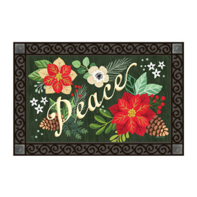 Poinsettia Peace MatMate