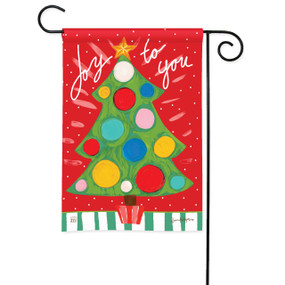 Tree Lights Garden Flag