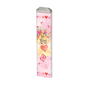 Valentine Flowers 13" Mini Art Pole