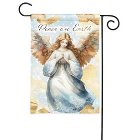 Peace Angel Garden Flag