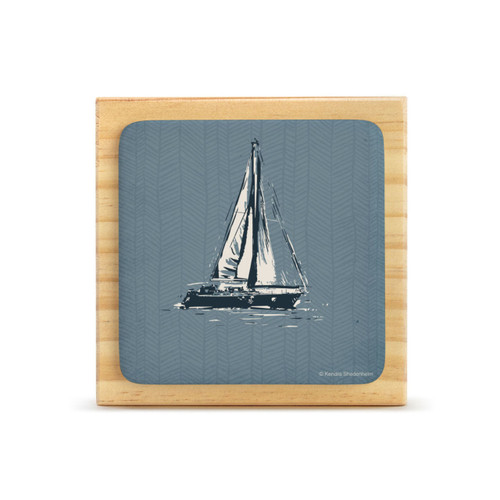 Sailboat Block with Tile