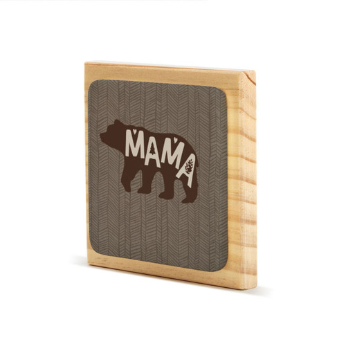 Mama Bear Block with Tile