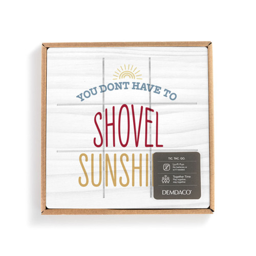 Shovel Sunshine Tic Tac Toe Game