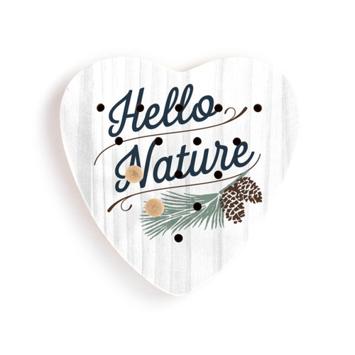Hello Nature Heart Peg Game