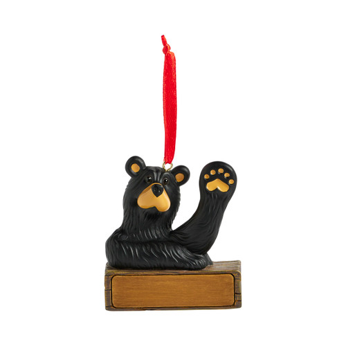 Howdy Bear Magnetic Ornament - MIY