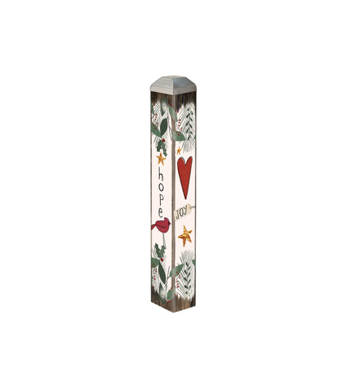Joy Heart 10" Mini Art Pole slide 