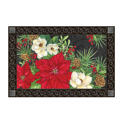 Holiday Floral MatMate slide 