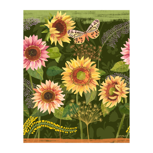 Sunflower Autumn 20" Art Pole slide 