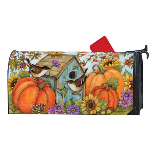 Autumn Birdhouse MailWrap slide 