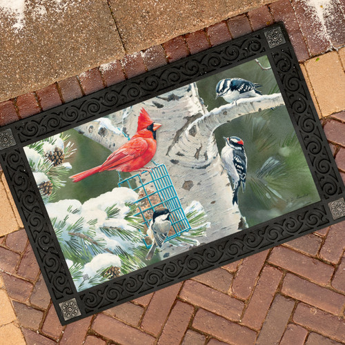 Winter Birds MatMate slide 