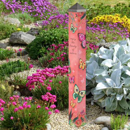 Boho Butterfly 40" Art Pole slide 