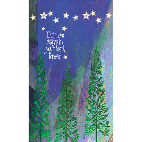 Love Stays Forever 13" Mini Art Pole slide 