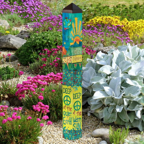 Gaelic Blessing 40" Art Pole slide 
