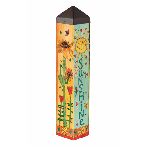 You Are My Sunshine 20" Art Pole slide 