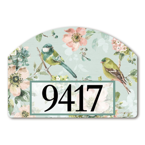 Birds Mint Crush Yard DeSign slide 