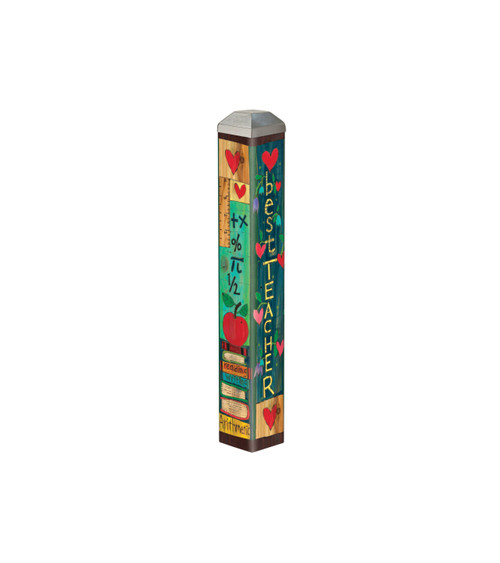 Teacher 10" Mini Art Pole slide 