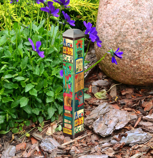 Teacher 10" Mini Art Pole slide 