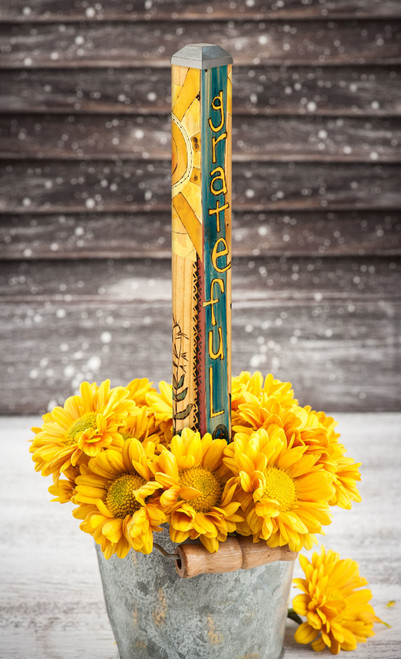 Harvest Sun 16" Mini Art Pole slide 