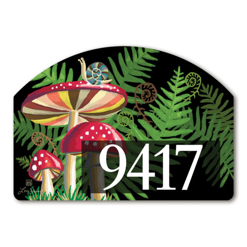 Snail's Mushroom Yard DeSign slide 