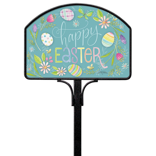 Happy Easter Yard DeSign slide 