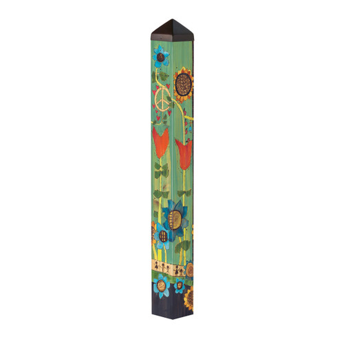 Where Love Grows 40" Art Pole slide 