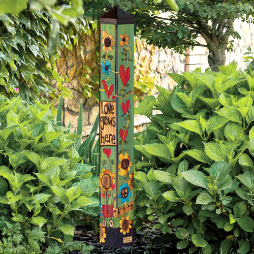 Where Love Grows 40" Art Pole slide 