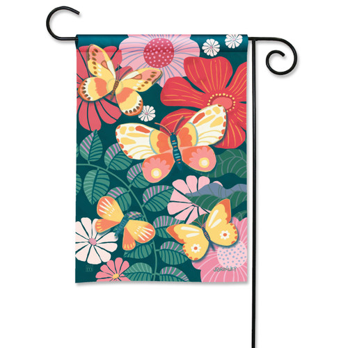 Flutter & Vine Garden Flag slide 
