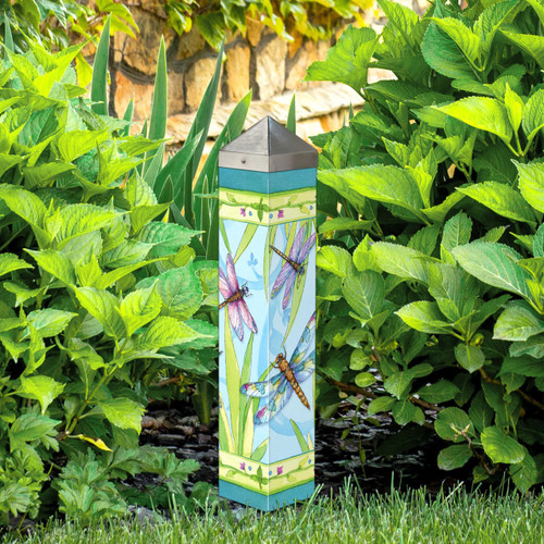 Dragonfly Days 20" Art Pole slide 