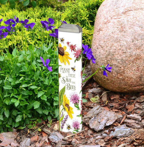Save the Bees 13" Mini Art Pole slide 