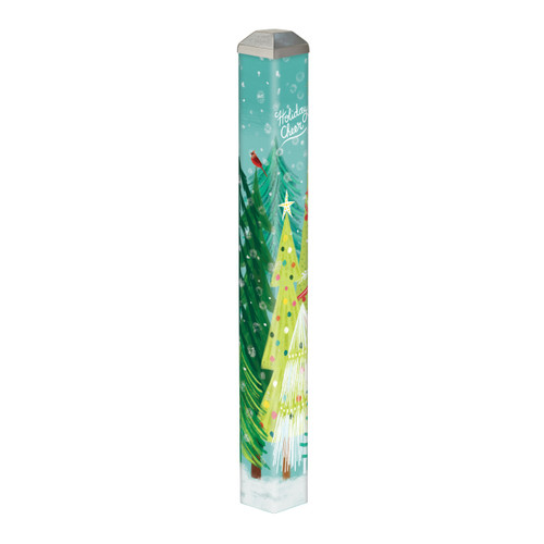 Christmas Trees 16" Mini Art Pole slide 
