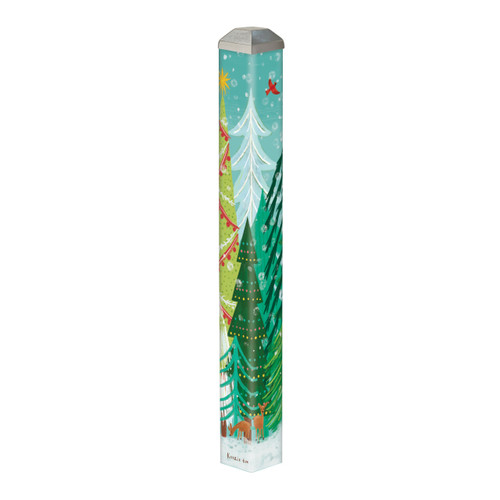 Christmas Trees 16" Mini Art Pole slide 