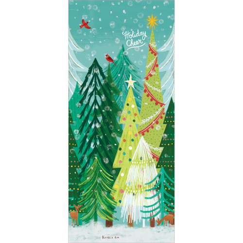 Christmas Trees 16" Mini Art Pole slide 