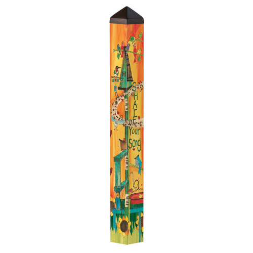 Share Your Song 40" Art Pole slide 