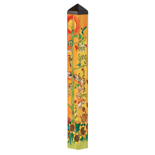 Share Your Song 40" Art Pole slide 