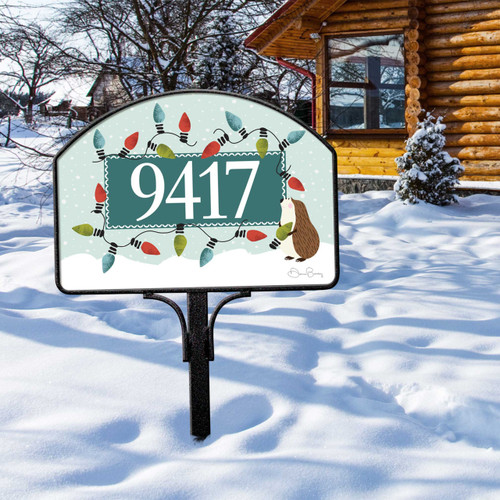 Merry and Bright Lights Yard DeSign slide 