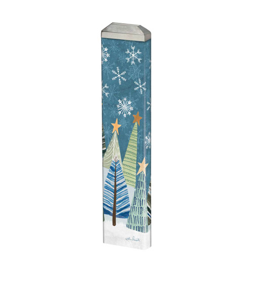 All is Calm All is Bright 13" Mini Art Pole slide 
