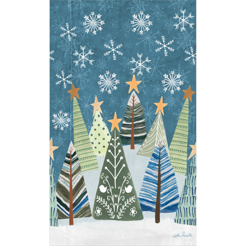 All is Calm All is Bright 13" Mini Art Pole slide 