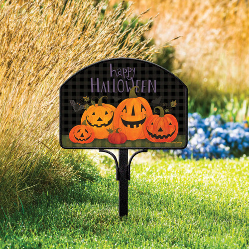 Halloween Pumpkins Yard DeSign slide 