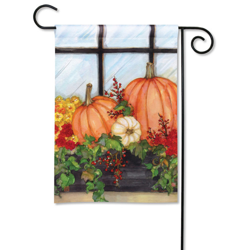 Autumn Window Garden Flag slide 