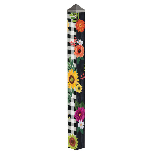 Autumn Blooms 60" Art Pole slide 