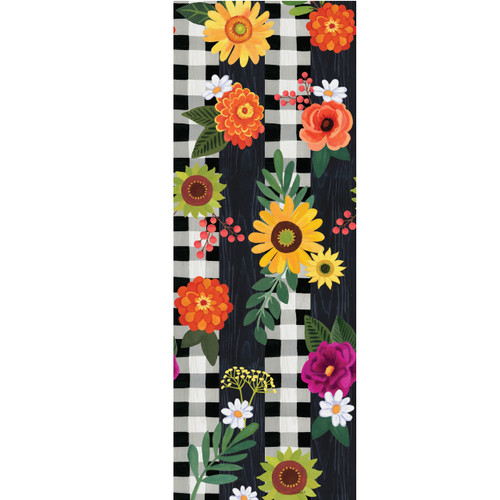 Autumn Blooms 60" Art Pole slide 