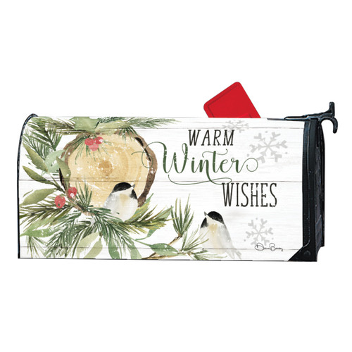 Winter Cabin MailWrap slide 