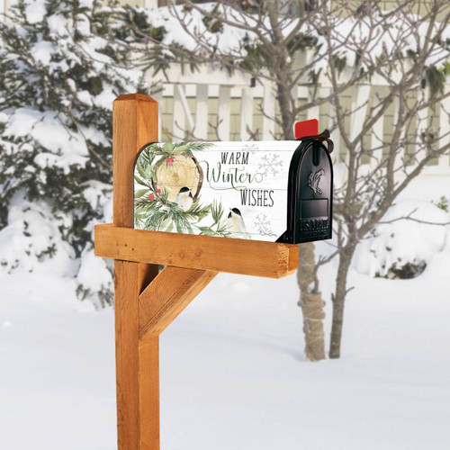 Winter Cabin MailWrap slide 