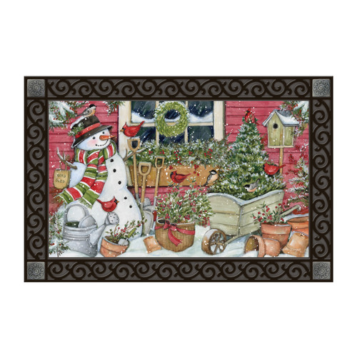 Garden Snowman MatMate slide 