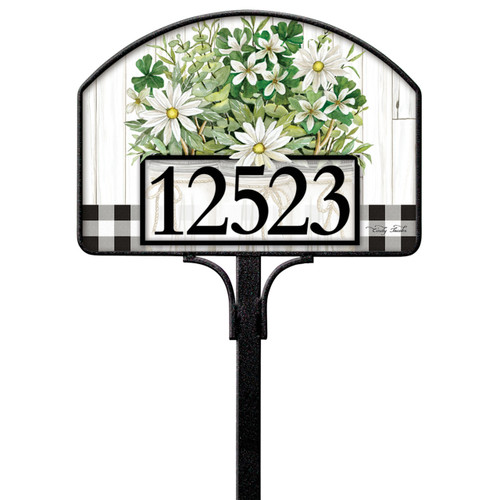 Farmhouse Daisies Yard DeSign slide 