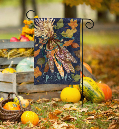 Harvest Corn Garden Flag slide 