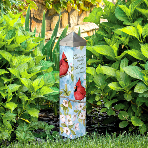 Little Cardinal Dogwood 20" Art Pole slide 