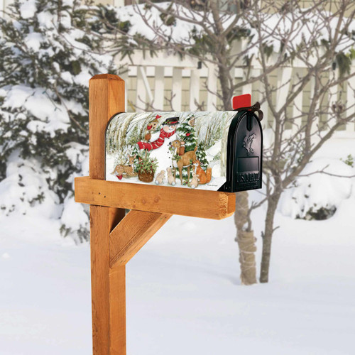 Woodland Snowman MailWrap slide 